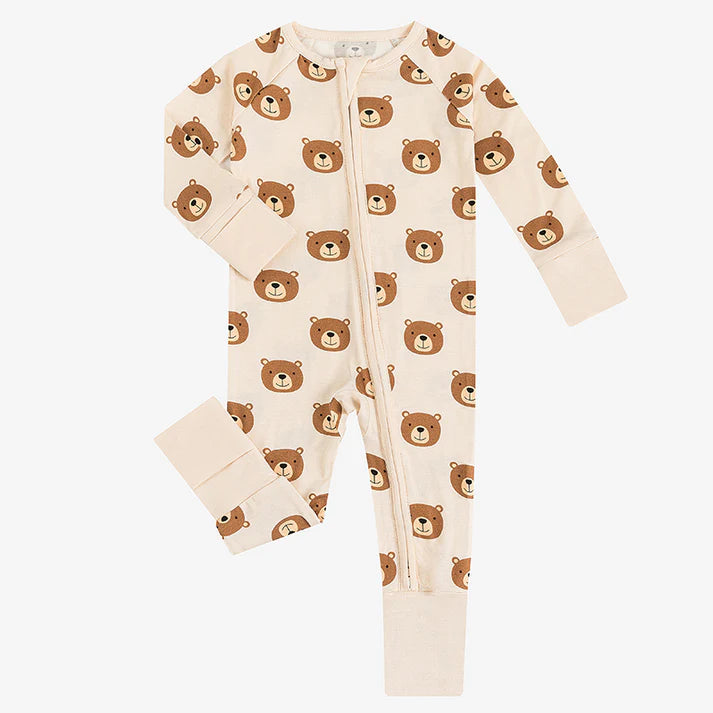 Cute Bears Bamboo Sleeper Onesies