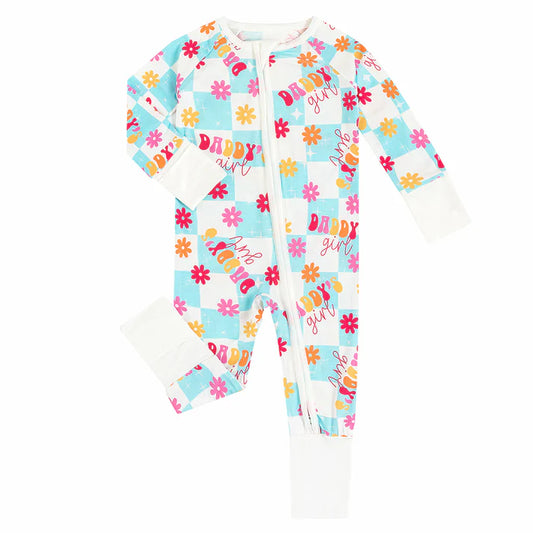 Daddy's Girl Bamboo Sleeper Onesies