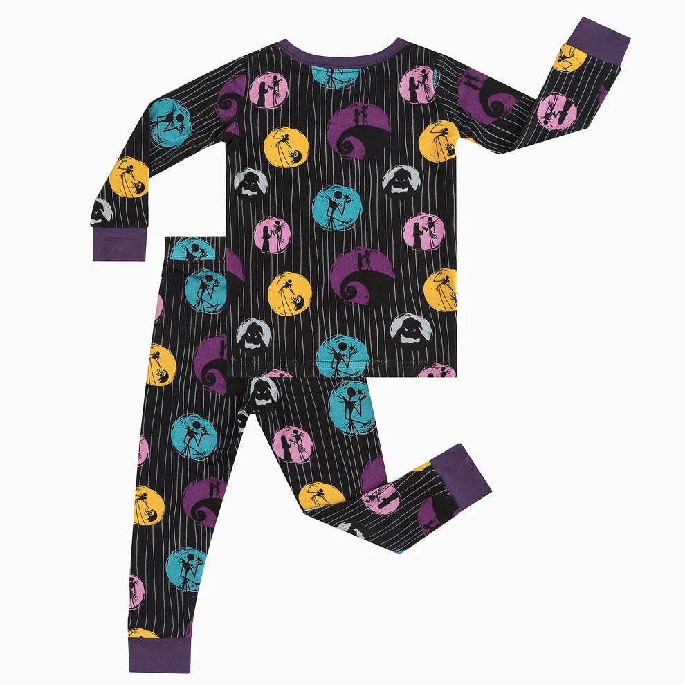 Halloween Black Fantasy Toddler Pajamas