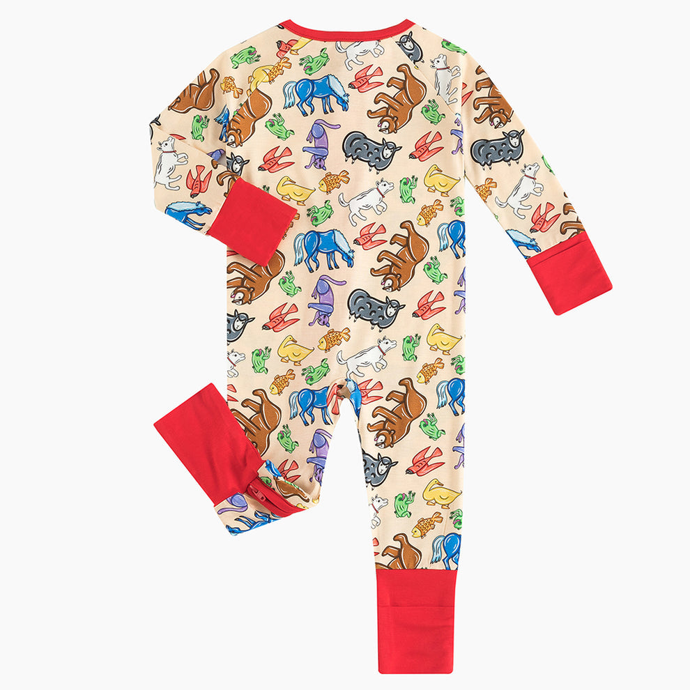 Colorful Animals Baby Sleeper