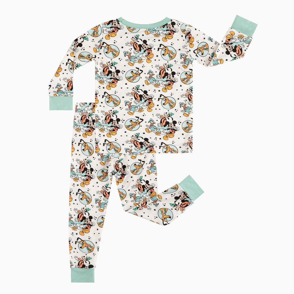 The Gang in Blue Toddler Pajamas