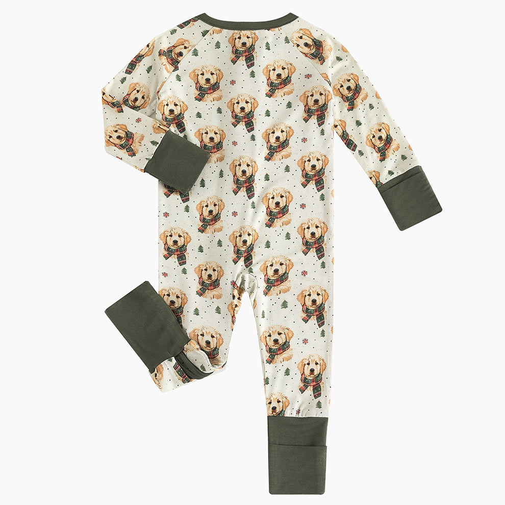 Christmas Pup Baby Sleeper