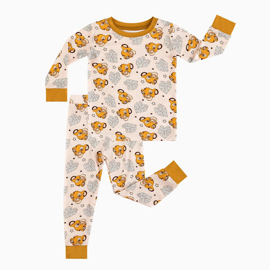Lion Leaf Toddler Pajamas