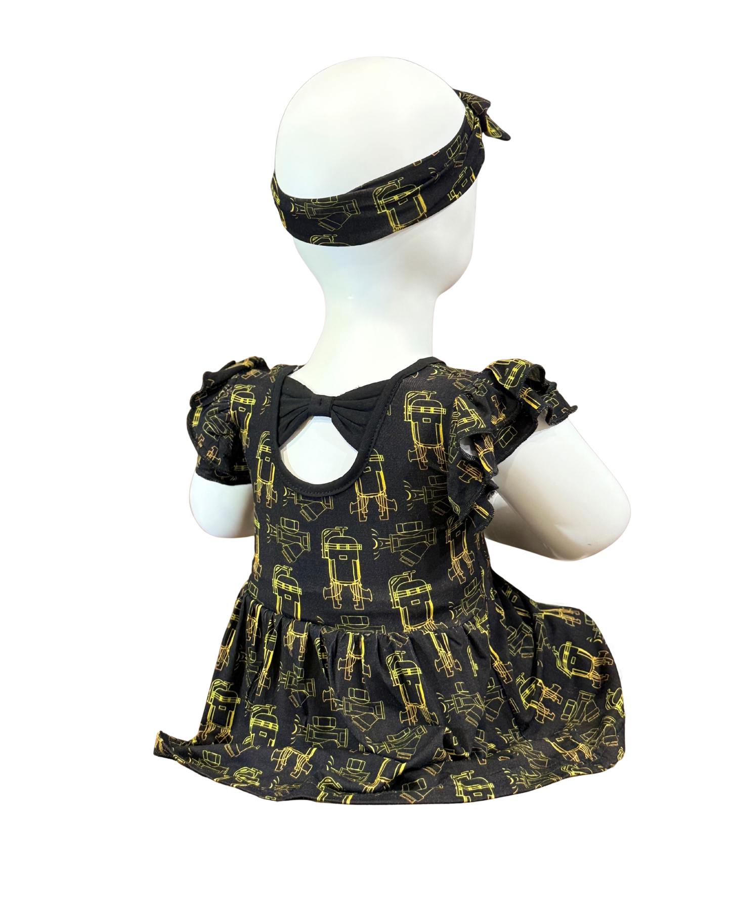 Mosher Industrial Ruffle Romper