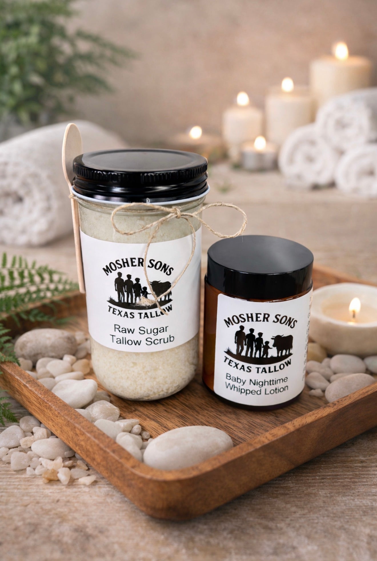 Mosher Sons Texas Tallow Sugar Scrub 4 oz