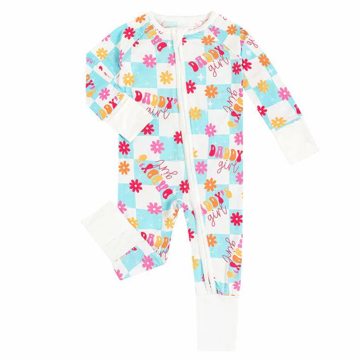 Daddy's Girl Bamboo Sleeper Onesies