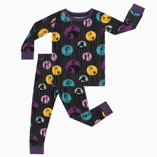 Halloween Black Fantasy Toddler Pajamas