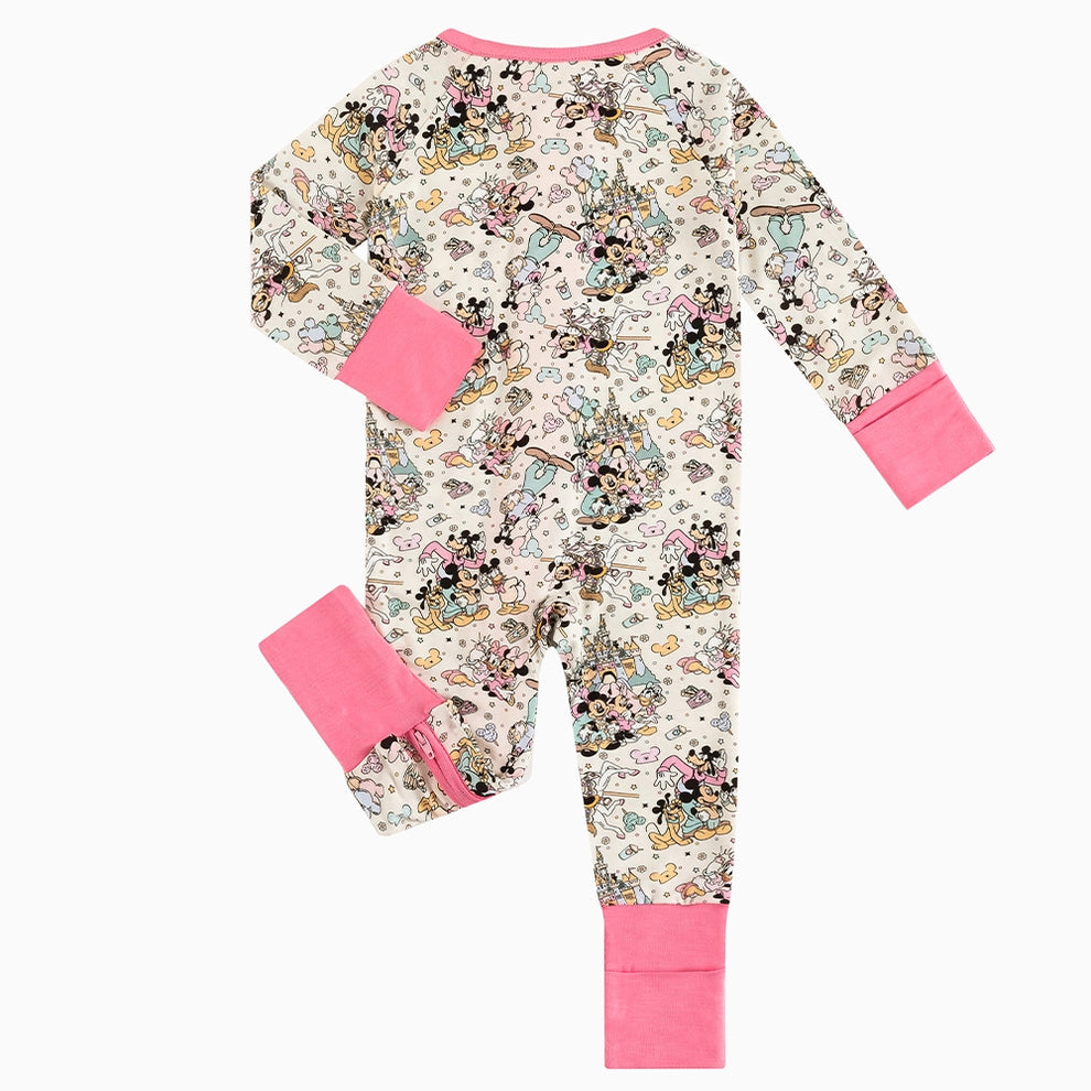 The Gang in Pink Baby Sleeper