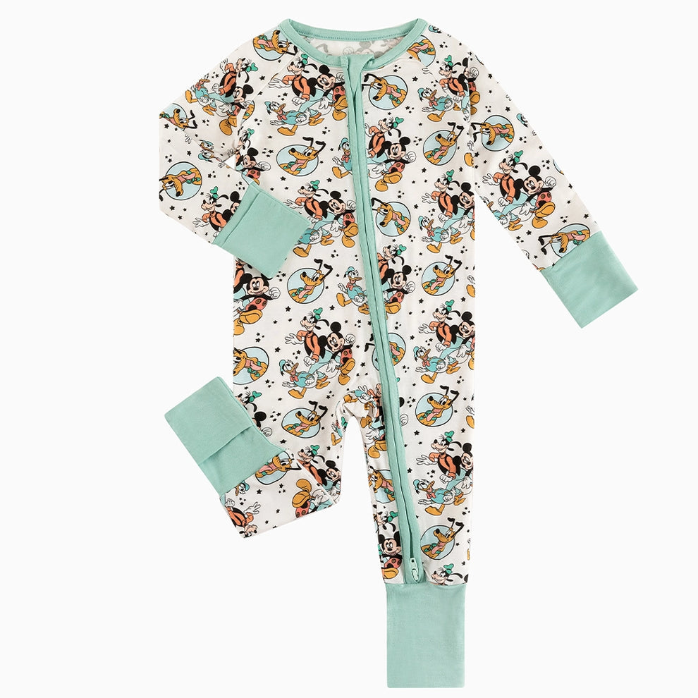 The Gang in Blue Baby Sleeper