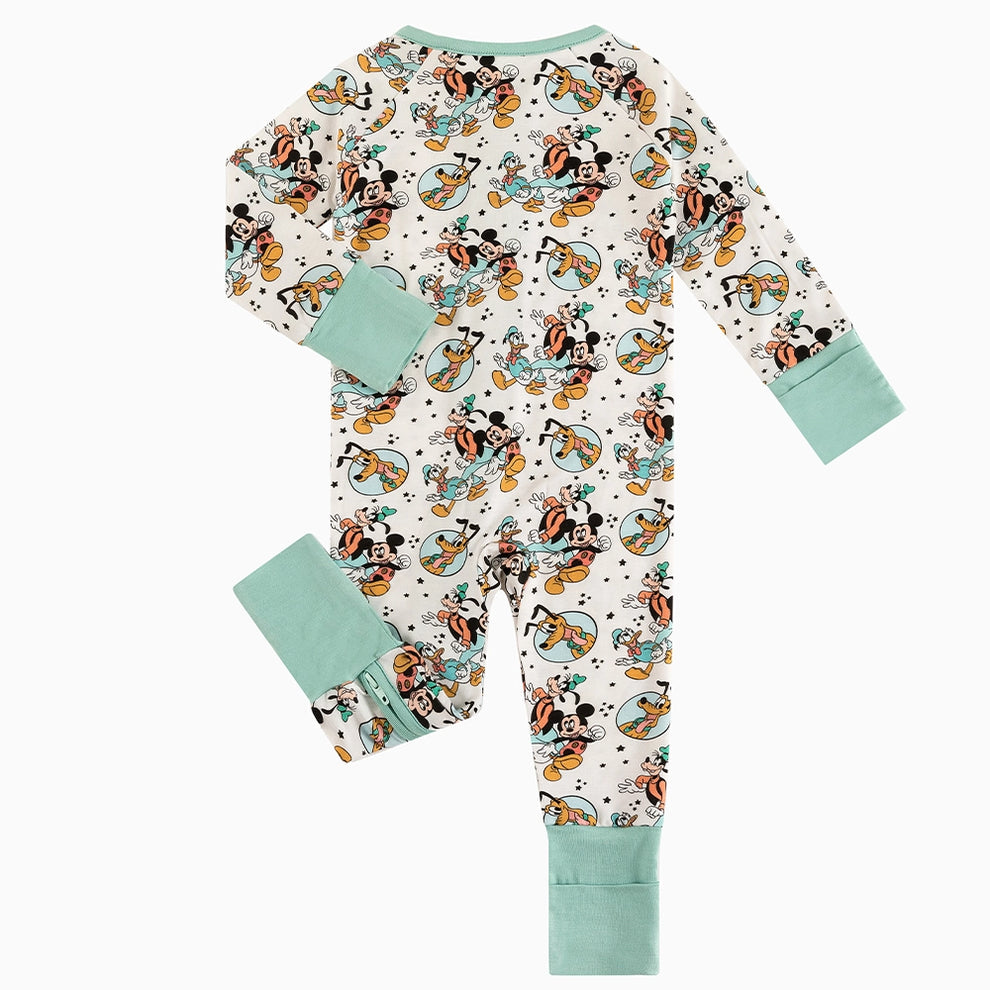 The Gang in Blue Baby Sleeper