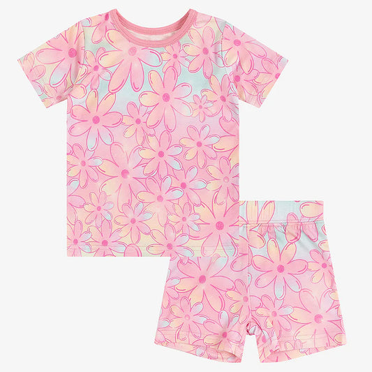 Flower Power Toddler Pajamas