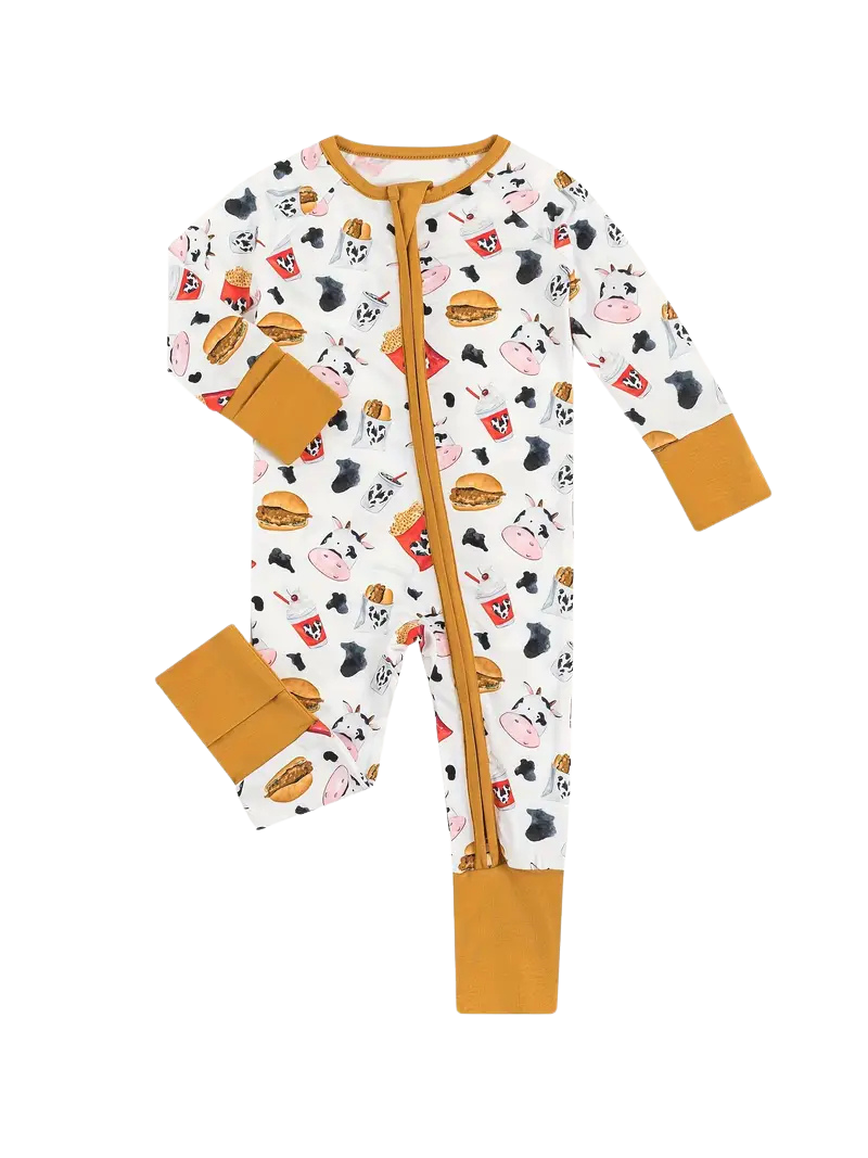 Chicken Sandwich Cow Baby Sleeper