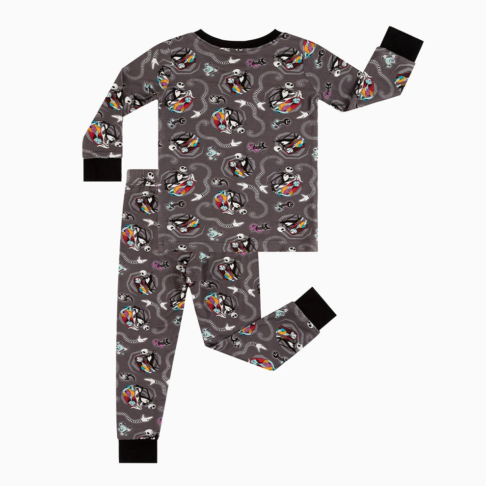 Halloween Skeleton Snake King Toddler Pajamas