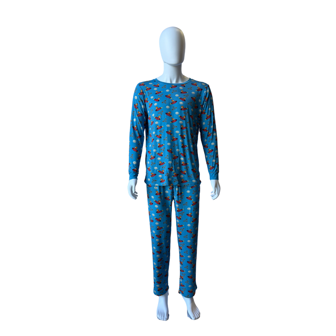 Doge to the Moon Men’s Pajamas