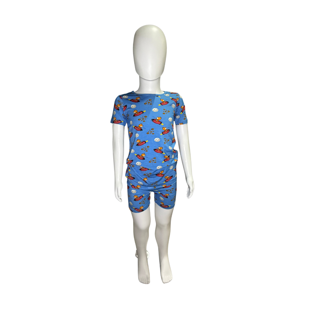 Doge to the Moon Toddler Pajamas - Shorts Set