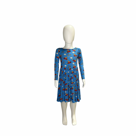 Doge to the Moon Youth Dress - Long Sleeve