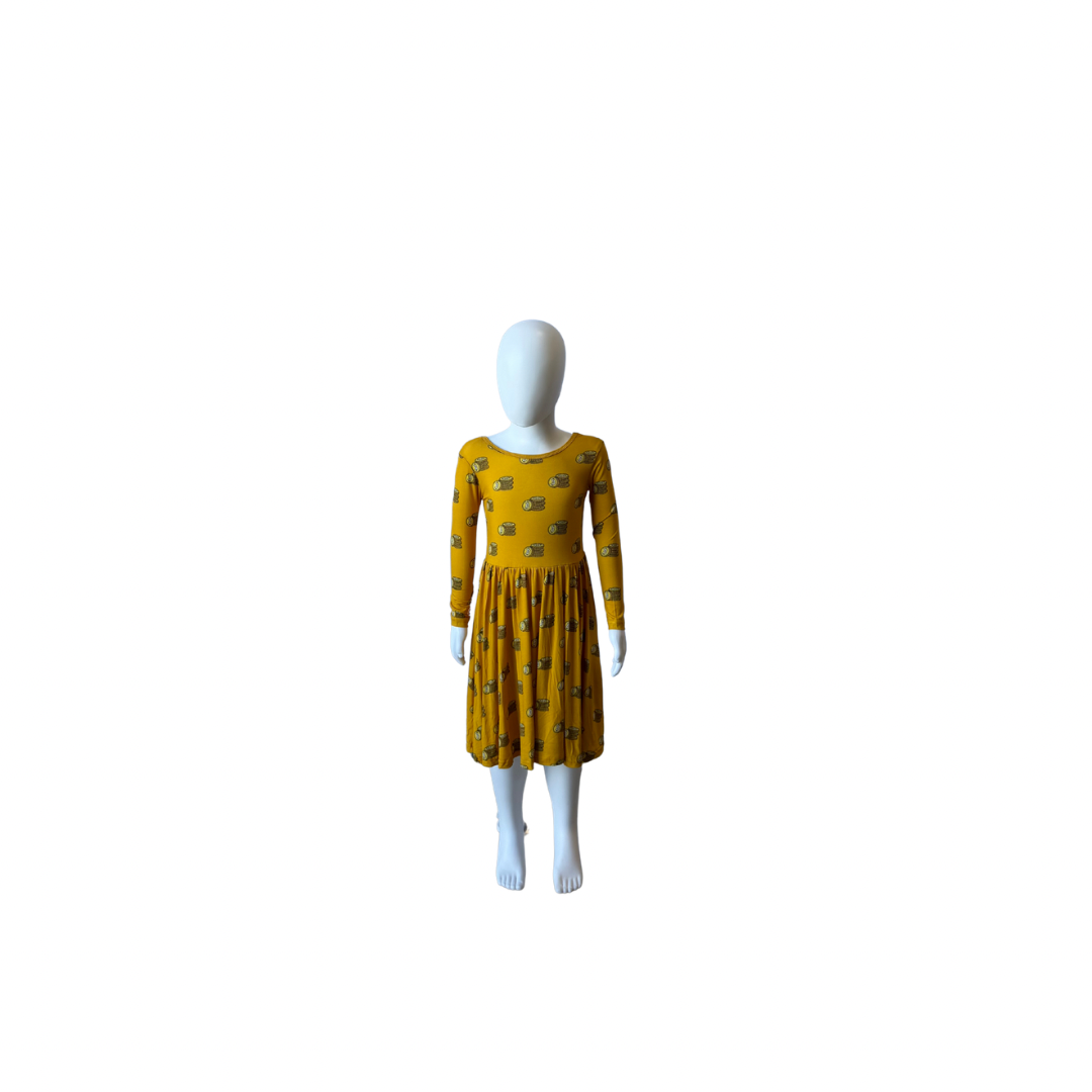 Bitcoin Stack Youth Dress - Long Sleeve