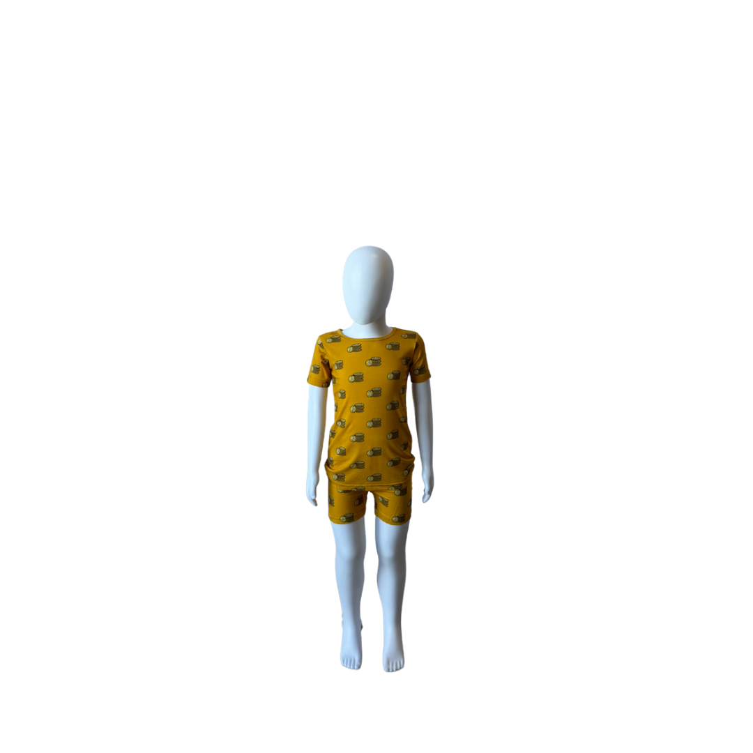 Bitcoin Stack Toddler Pajamas - Shorts Set