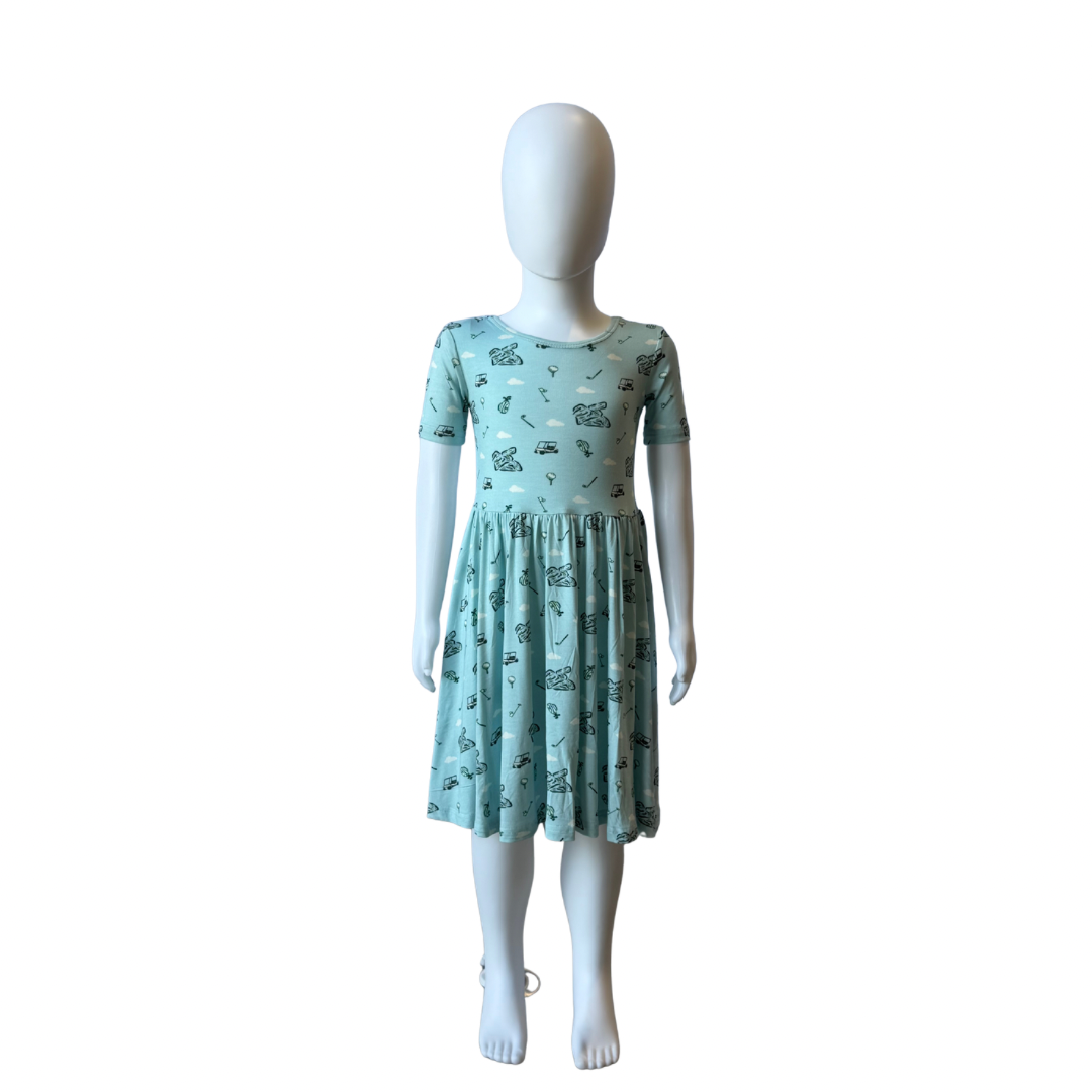 Golf Lover Youth Dress - Short Sleeve