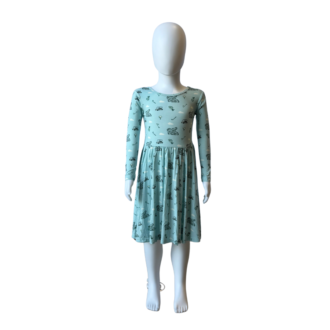 Golf Lover Youth Dress - Long Sleeve