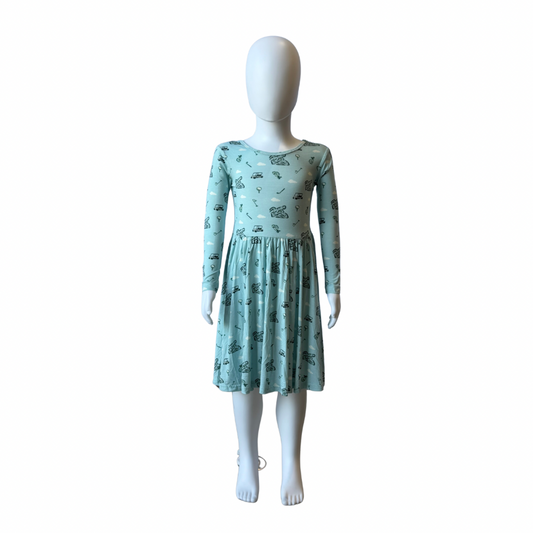 Golf Lover Youth Dress - Long Sleeve
