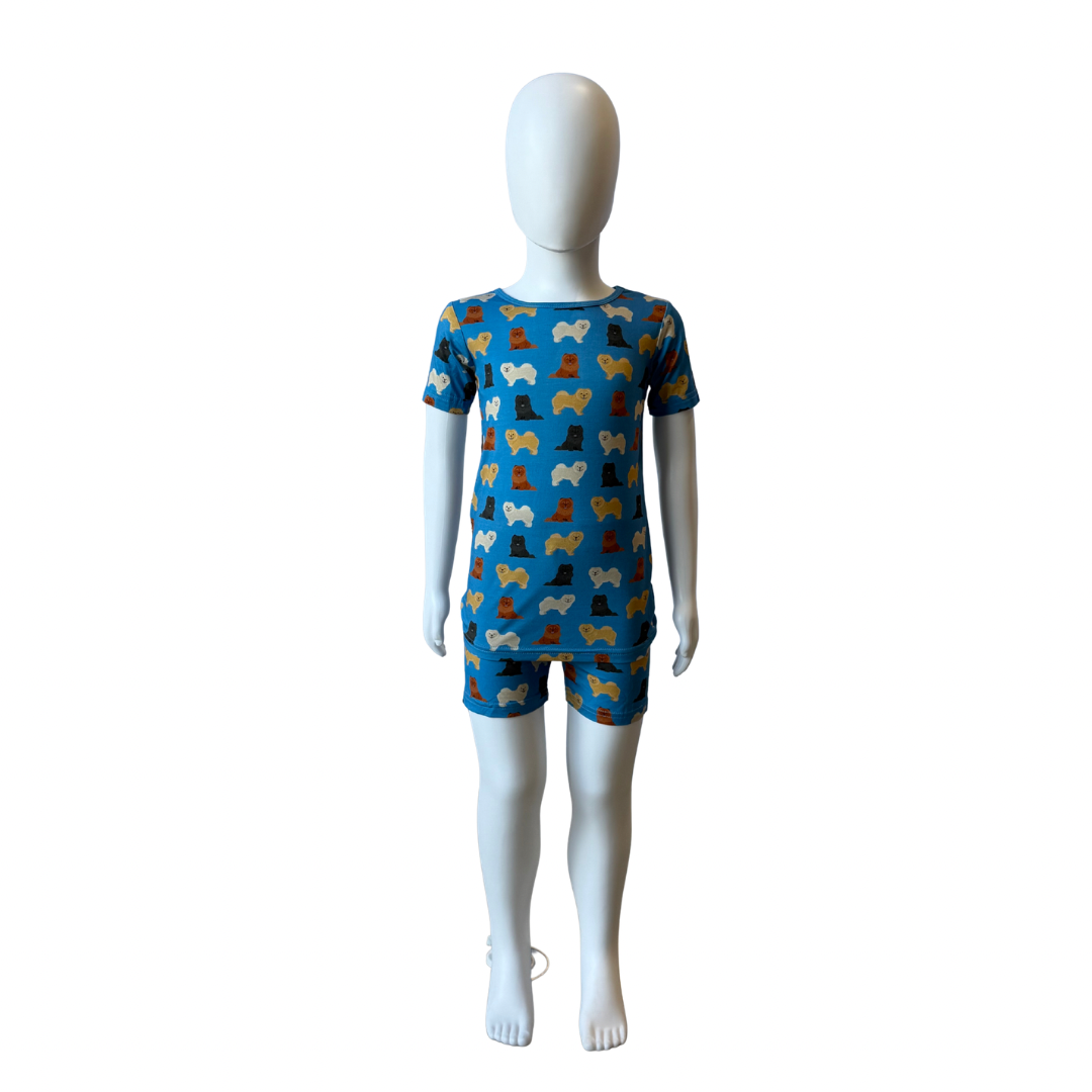 Chow Lover Toddler Pajamas - Shorts Set