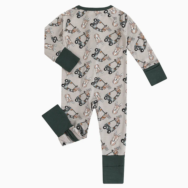 Hunting Season Bamboo Sleeper Onesies