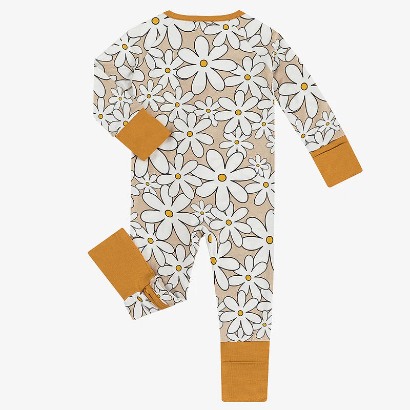 White Daisy Baby Sleeper