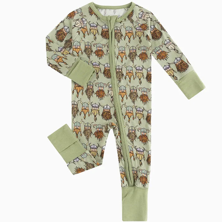Viking Bamboo Sleeper Onesies