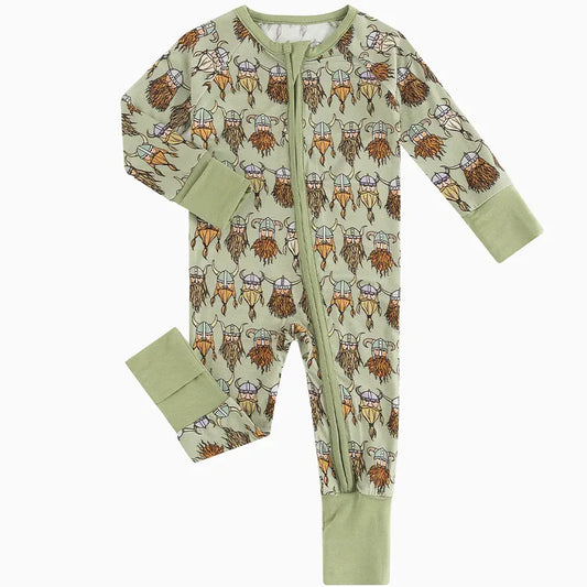 Viking Bamboo Sleeper Onesies