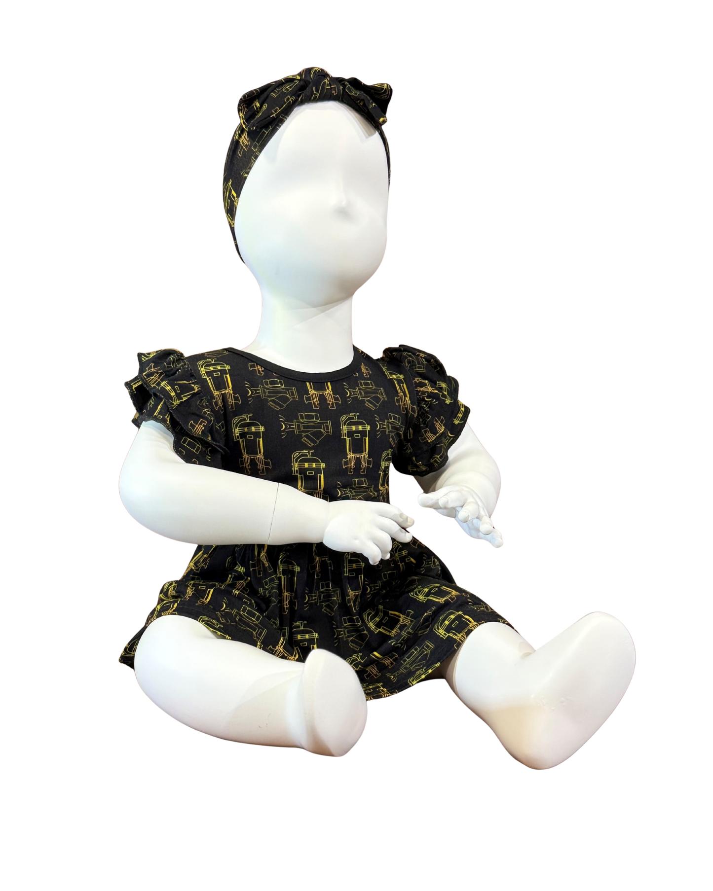 Mosher Industrial Ruffle Romper