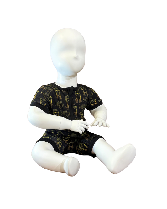 Mosher Industrial Short Sleeve Baby Jumpsuit